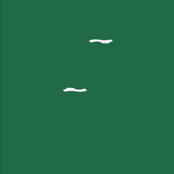 Animated monogram logo for Haddon, featuring interlocking serif letterforms on a British racing green background – designed for brand reveals, social teasers, and high-impact digital moments.