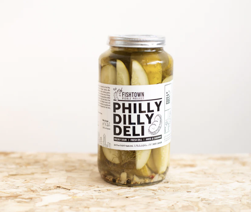 Philly Dilly Deli Pickles (32 oz) –&nbsp;Fishtown Pickle Project $14