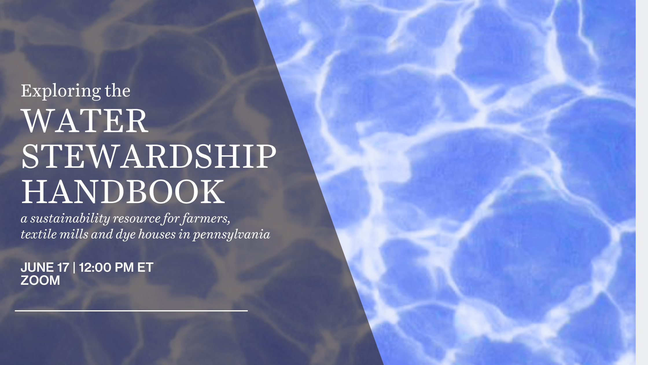 Exploring the Water Stewardship Handbook