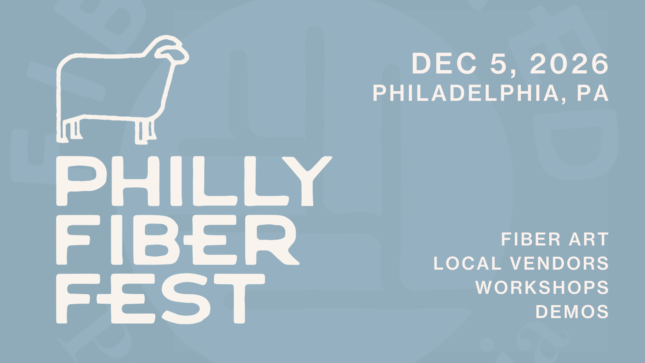 Philly Fiber Fest
