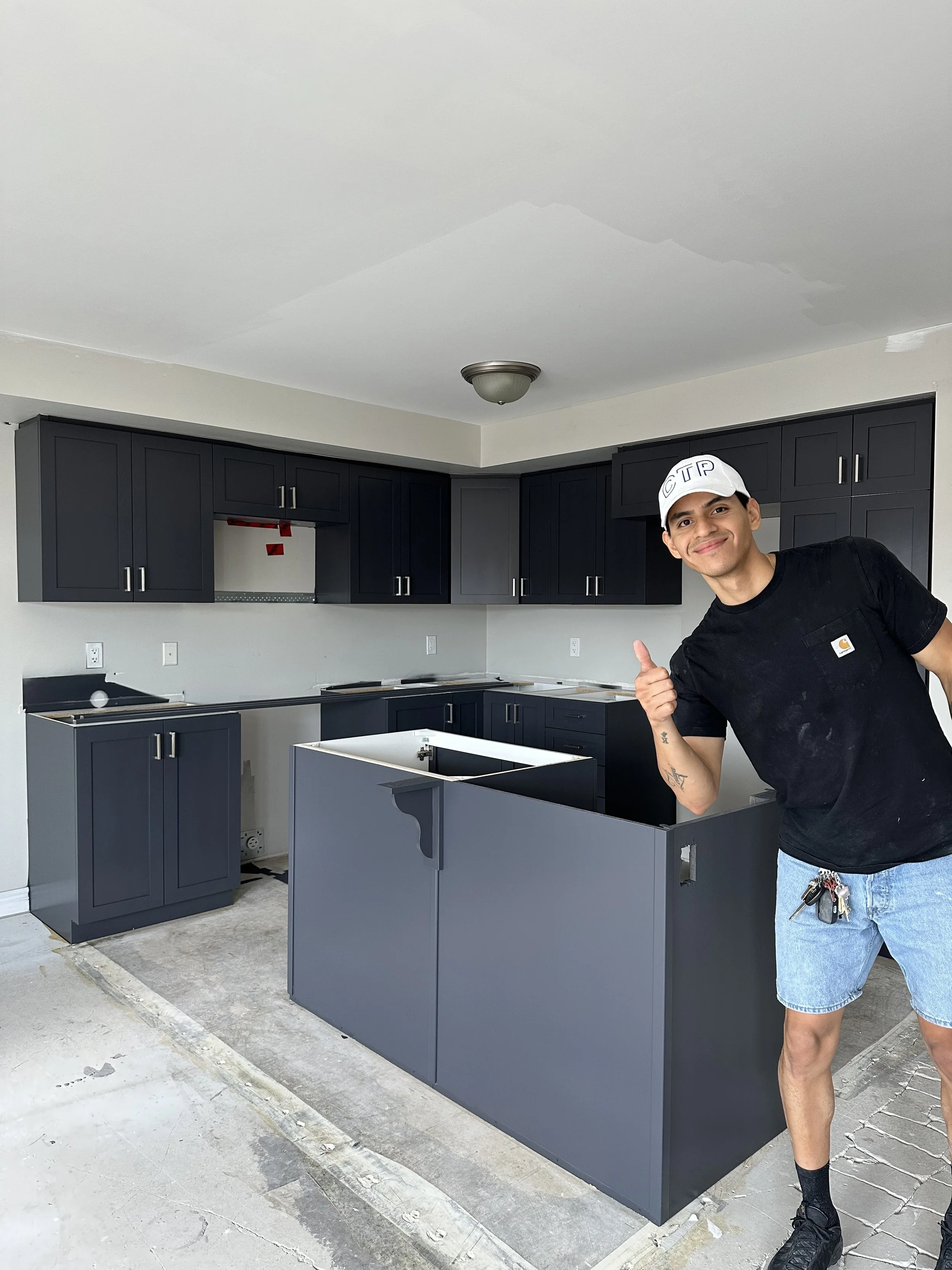 cabinet painting