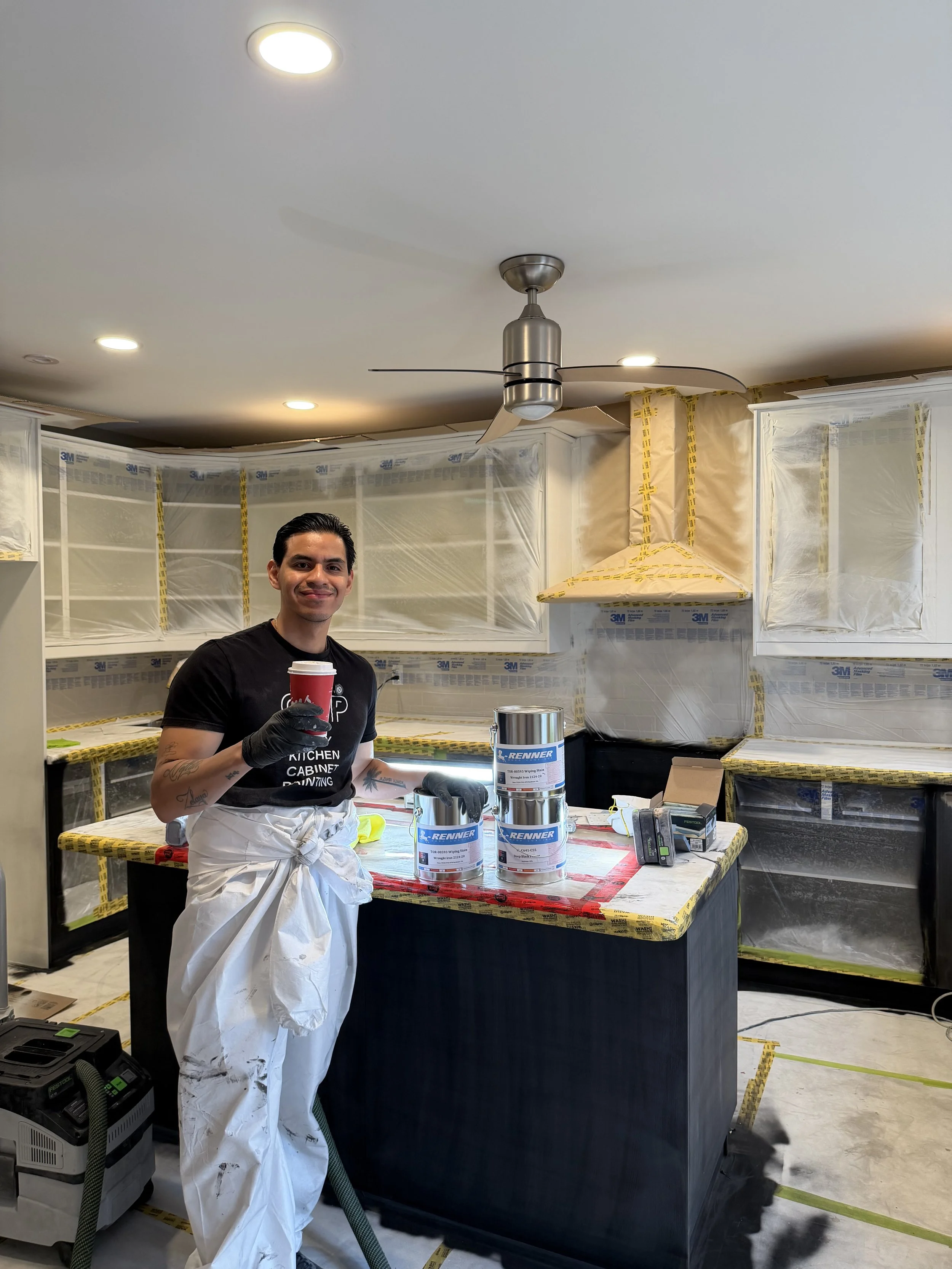 brampton kitchen cabinet painting