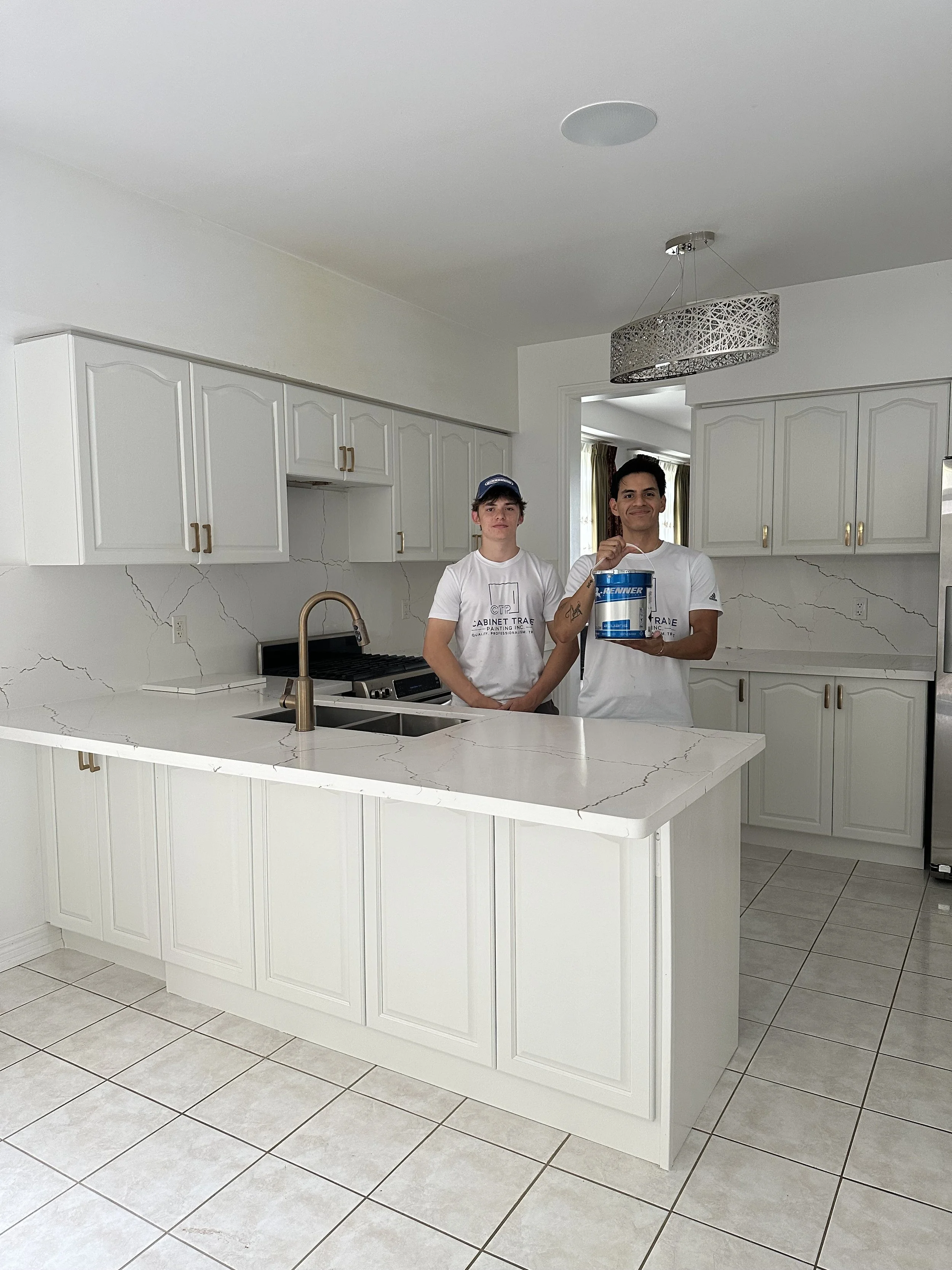 white kitchen cabinets