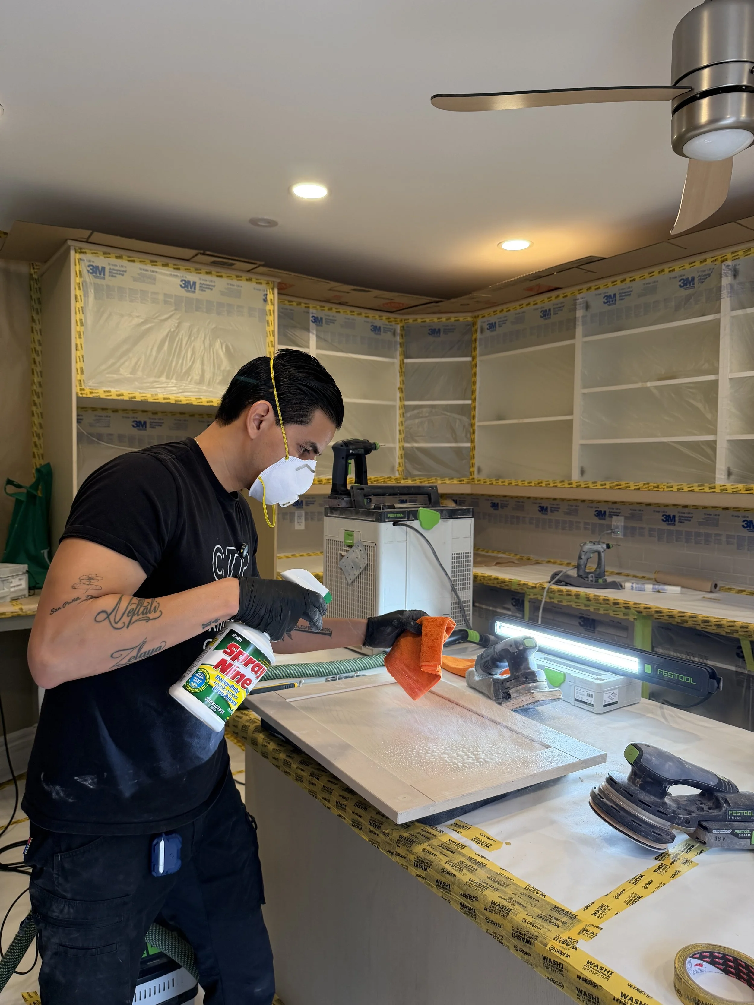 Mississauga kitchen cabinet painting experts