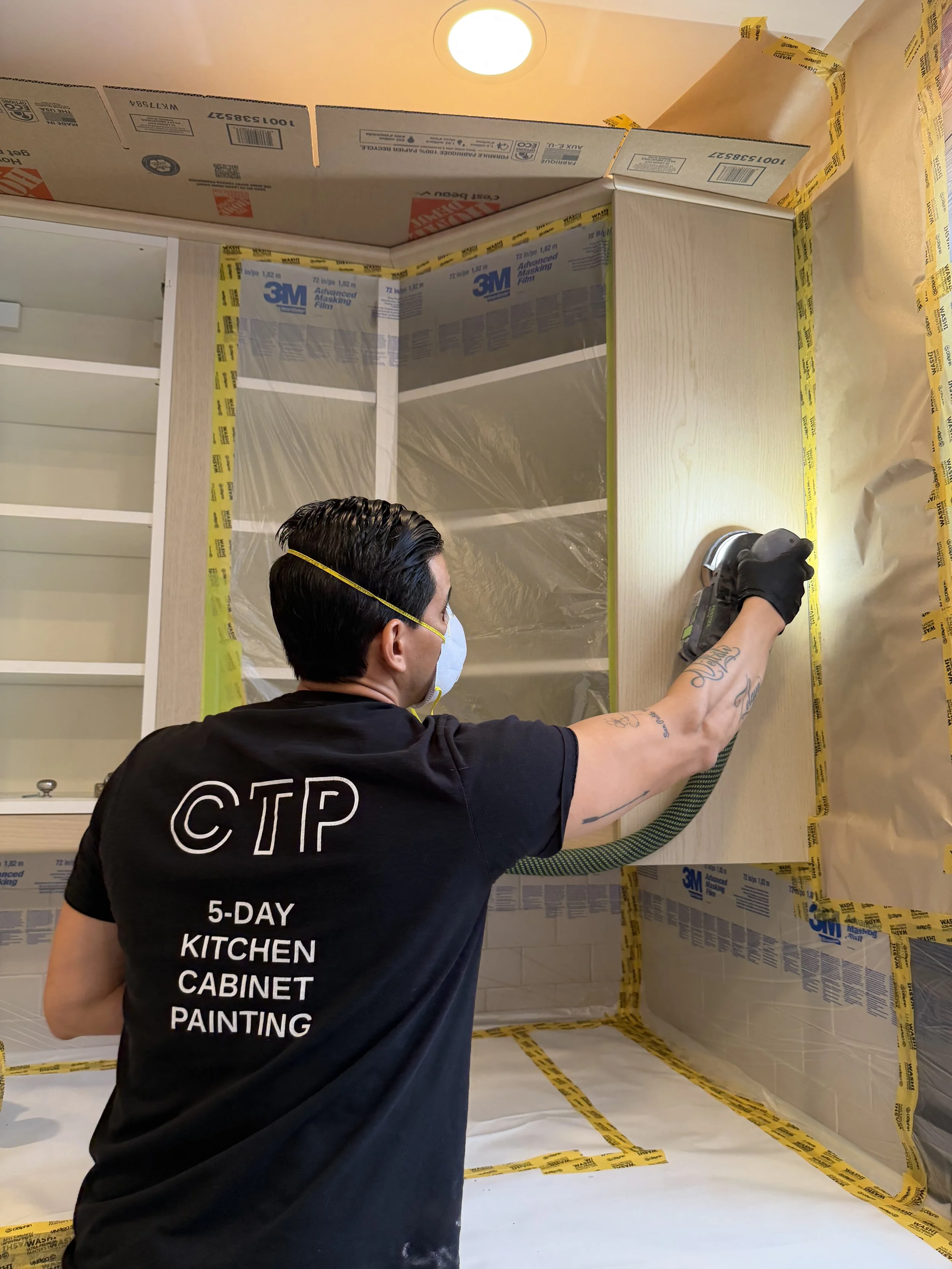 expert kitchen cabinet painting in toronto