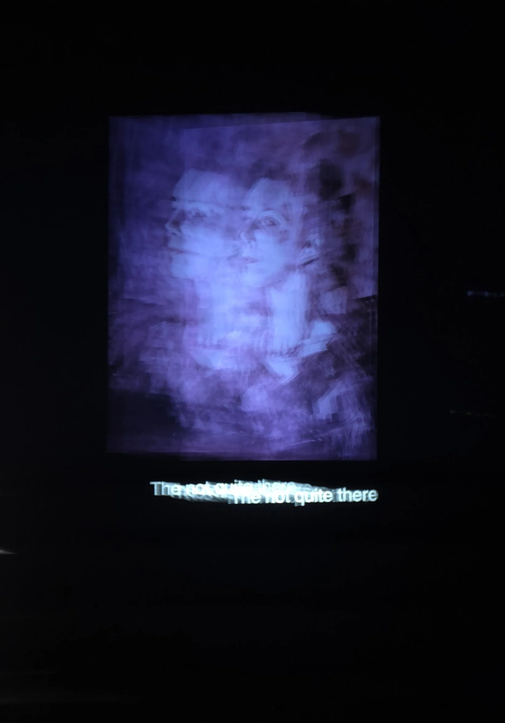 The Not Quite There, 10th July 2025. Projection, Somerset House. Collaboration with Jini Rawlings and Collide Collective.