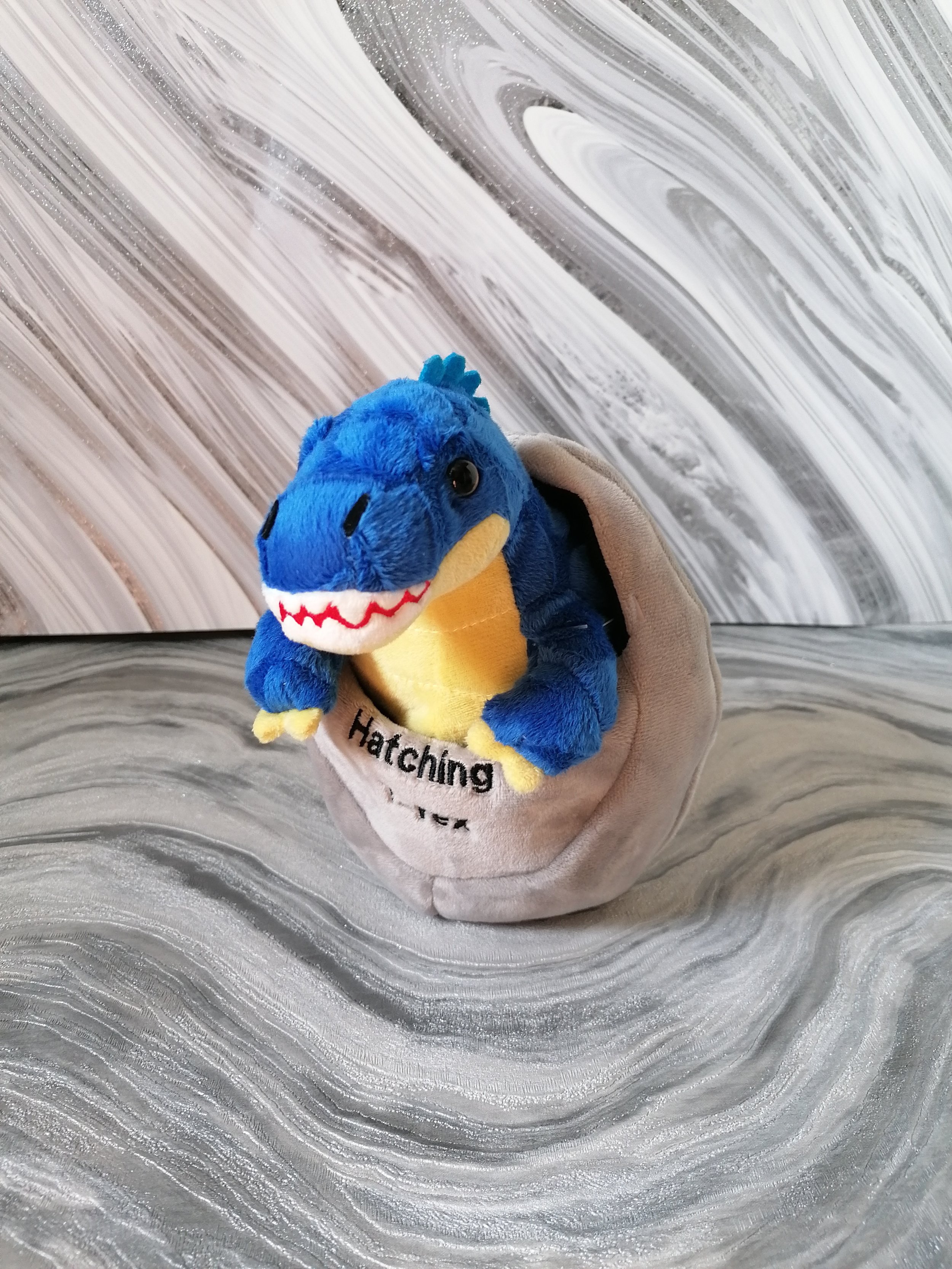 Hatching Tyrannosaurus-rex Egg Plush Toy