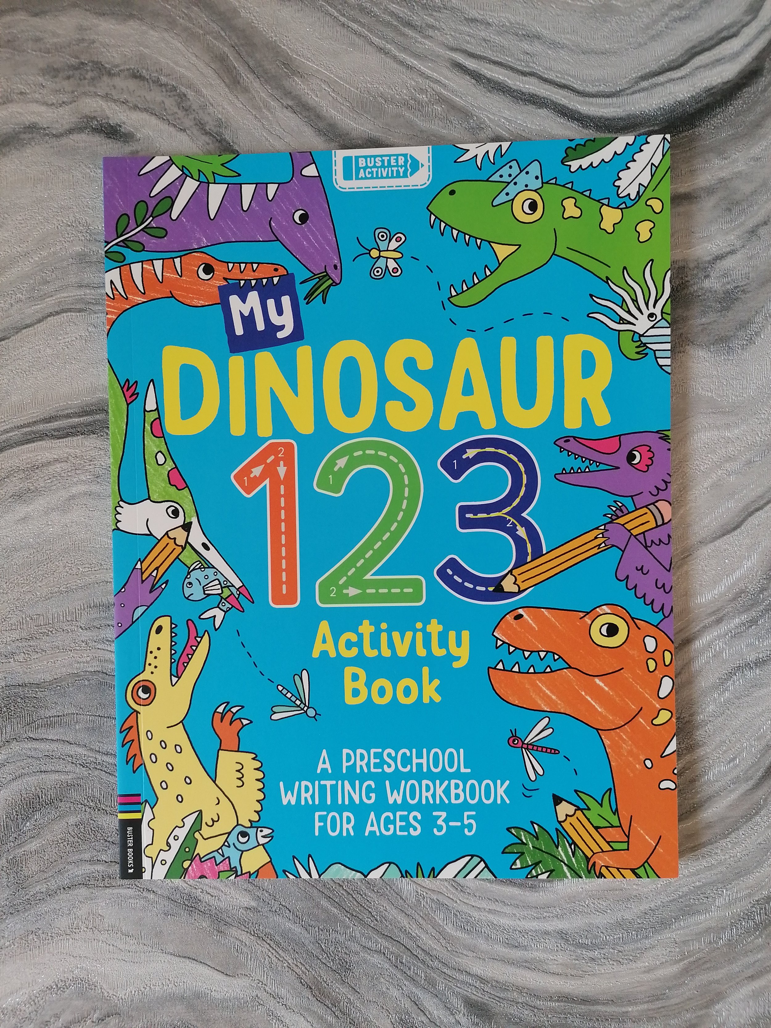 Dinosaur 123 Activity Book