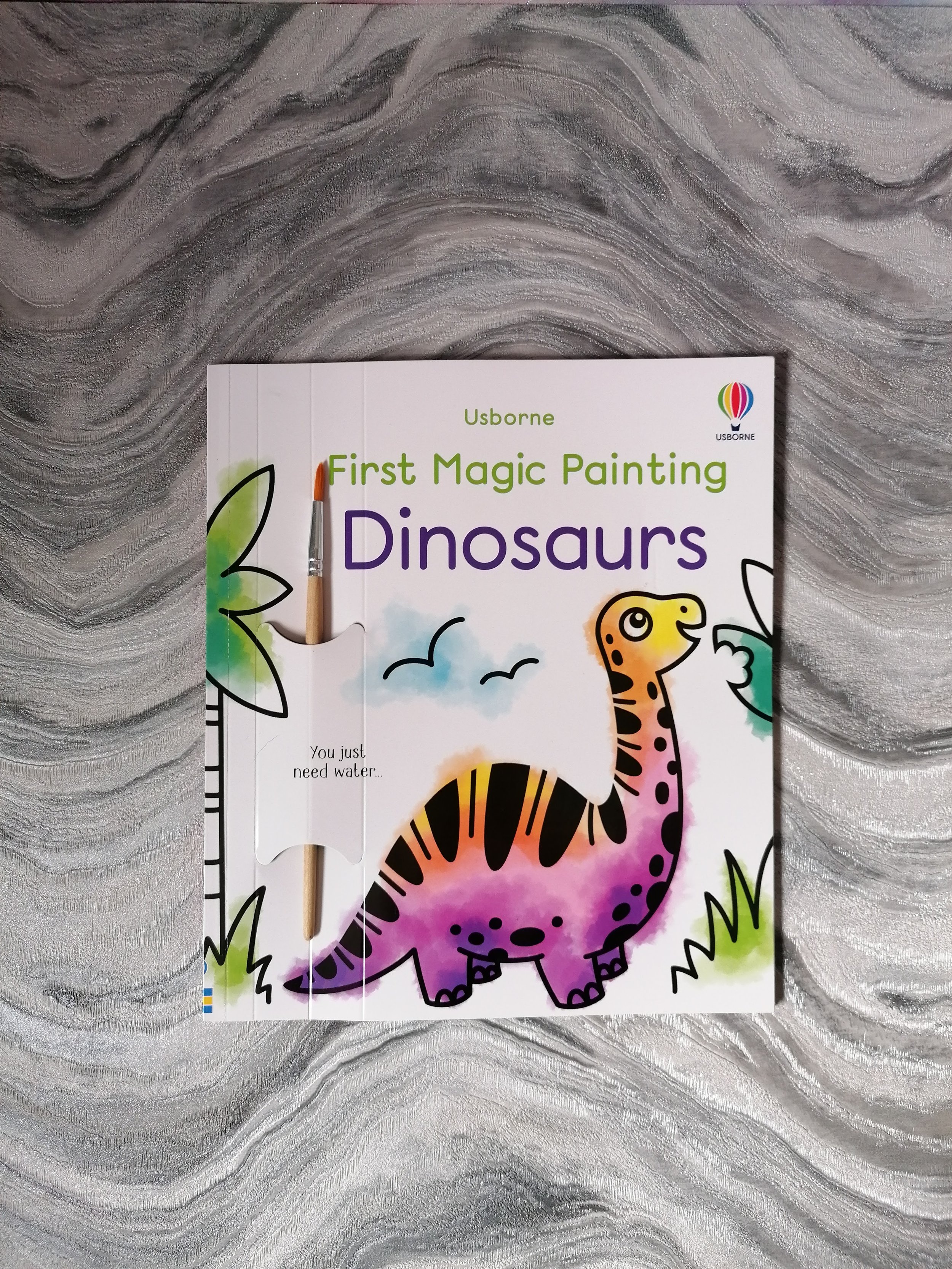 Magic Painting Dinosaurs Acitivity Book