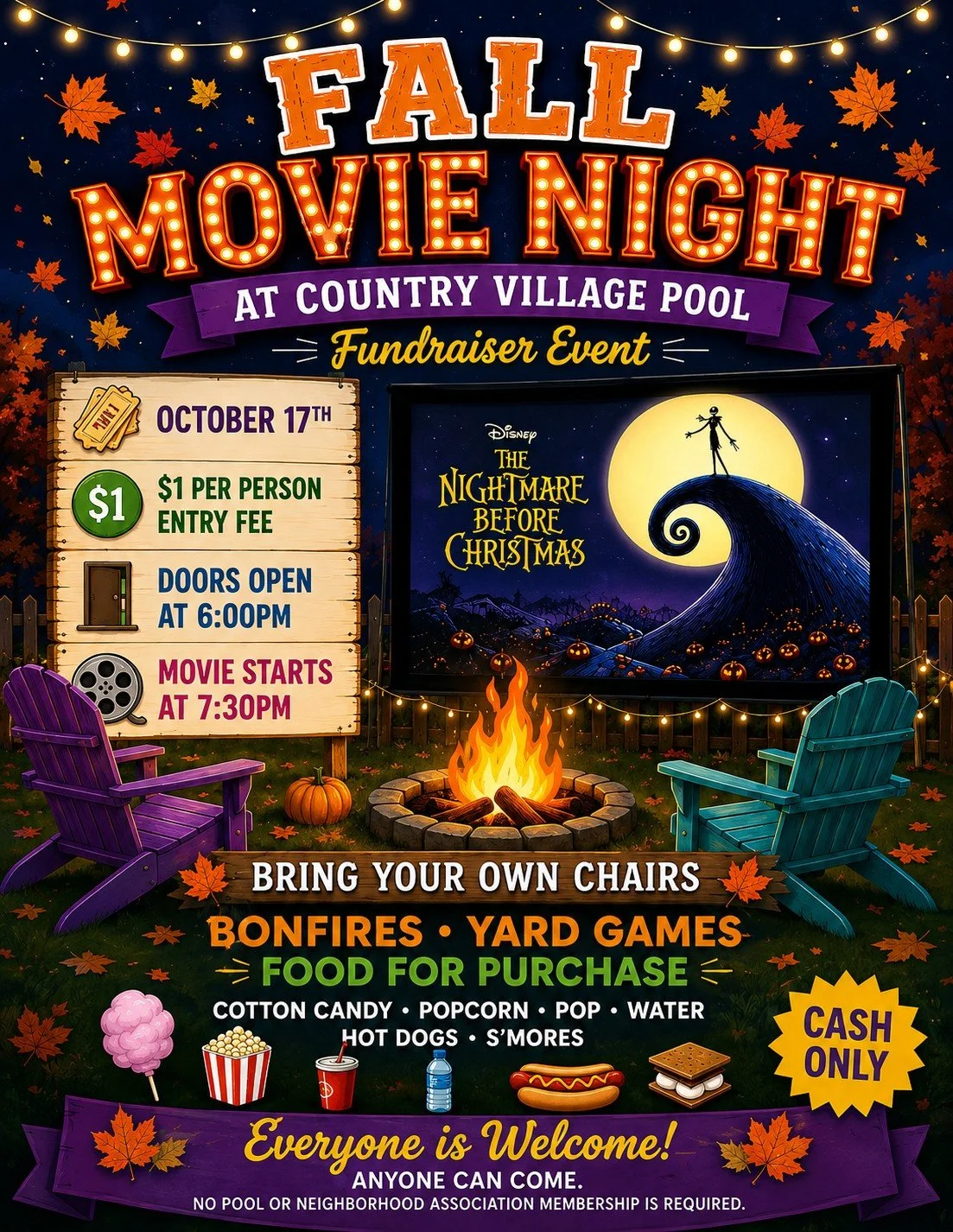 Fall Movie Night
