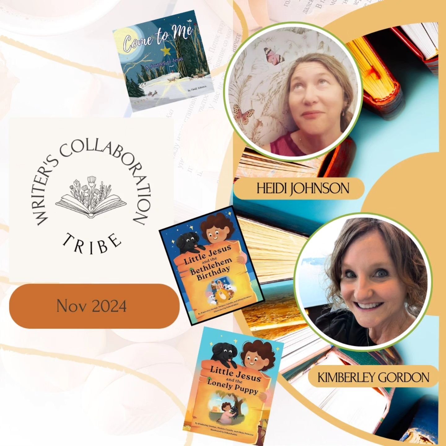 🌟 November&rsquo;s Featured Authors in the Writer&rsquo;s Collaboration Tribe! 🌟
This month, we&rsquo;re excited to introduce two beautifully crafted stories celebrating the spirit of love, family, and faith for the holiday season. Each book brings