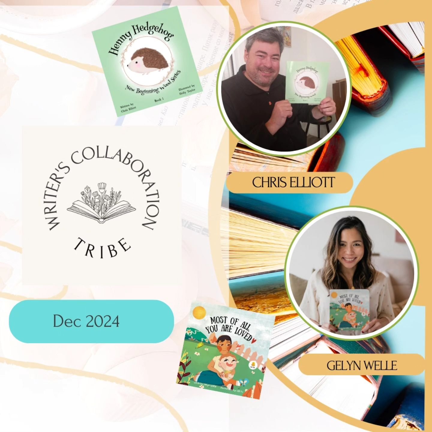 🌟 December&rsquo;s Featured Authors in the Writer&rsquo;s Collaboration Tribe! 🌟
This month, we&rsquo;re thrilled to showcase two heartwarming books that teach children valuable life lessons about love, kindness, and embracing differences. Perfect 
