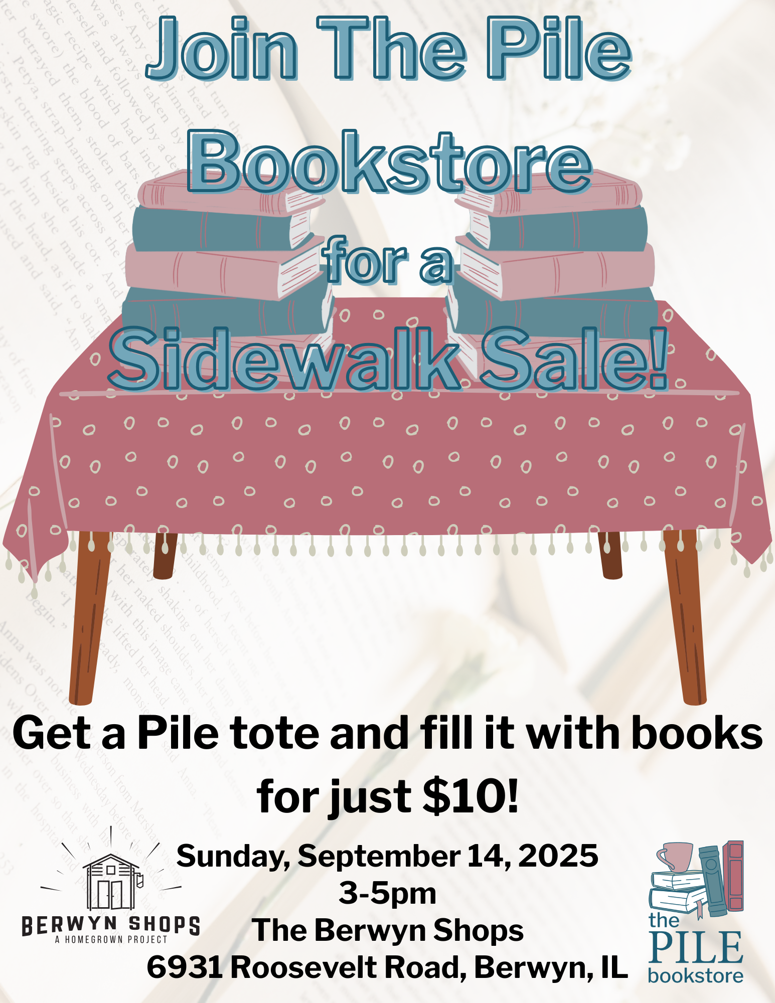 Sidewalk Sale at The Berwyn Shops