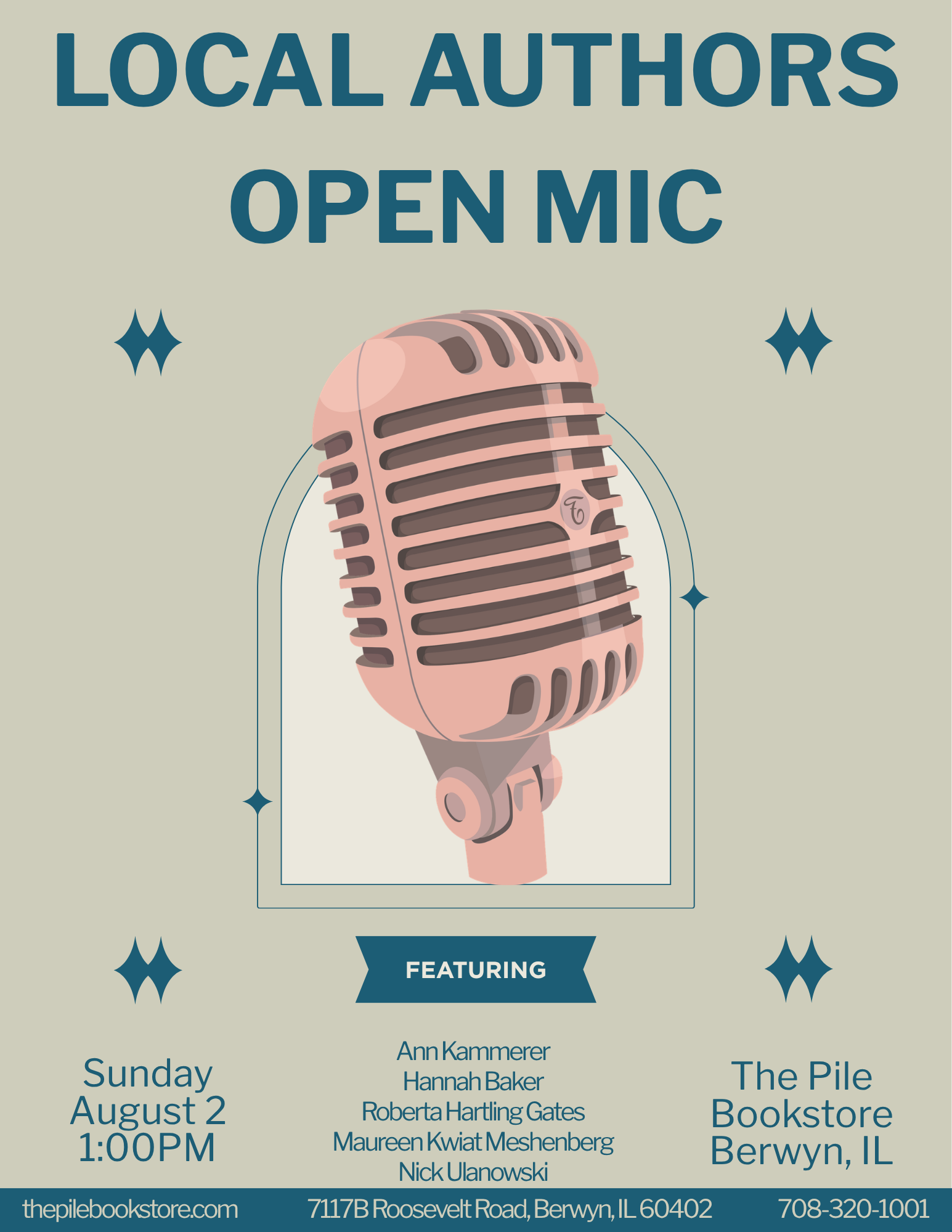 Local Authors Open Mic