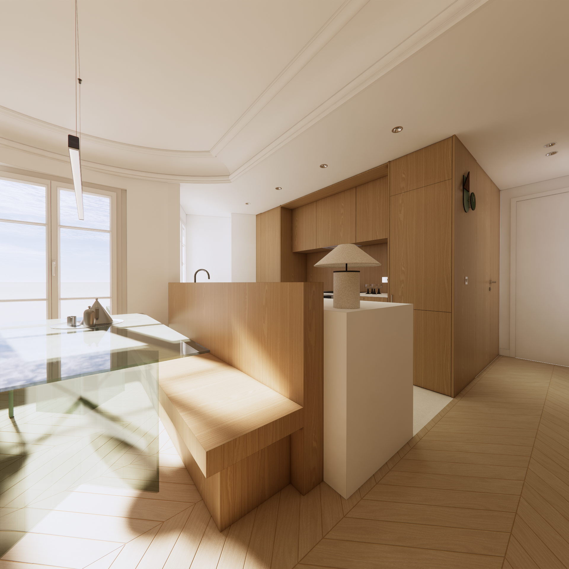 MENILMONTANT - 72m2 - REALISATION EN COURS