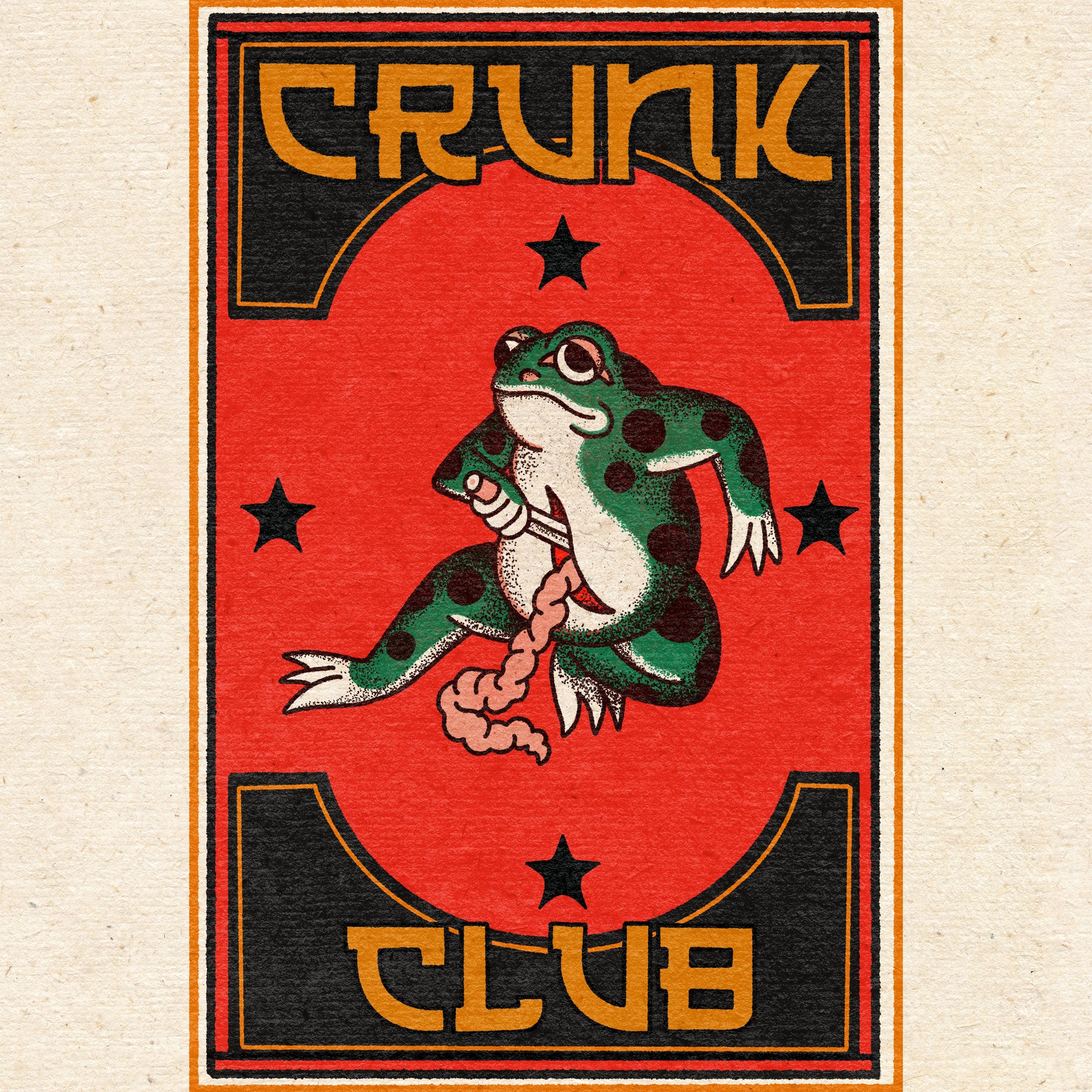 CRUNK CLUB PRINT!