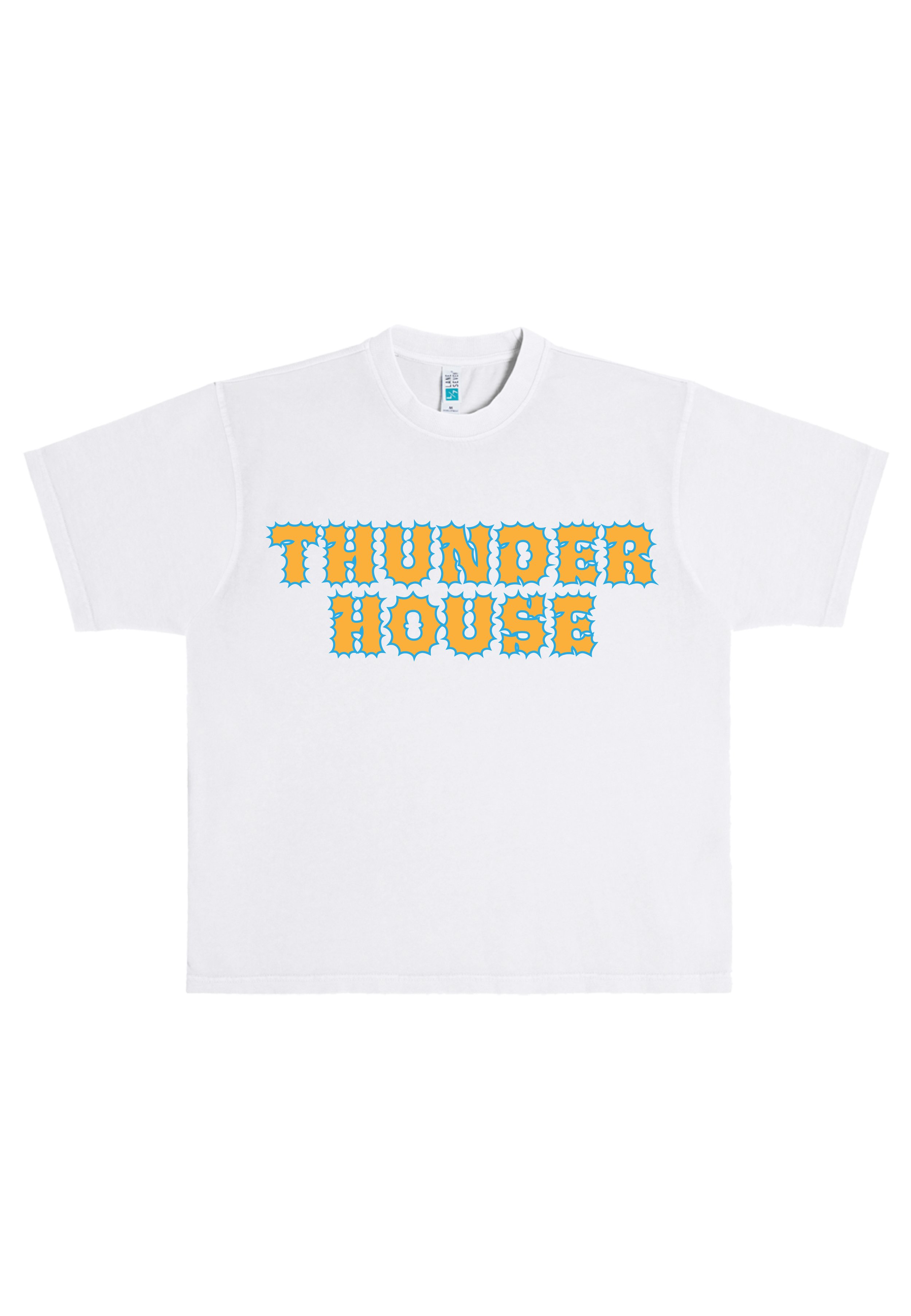 Team Thunder House Tee Gold and Blue