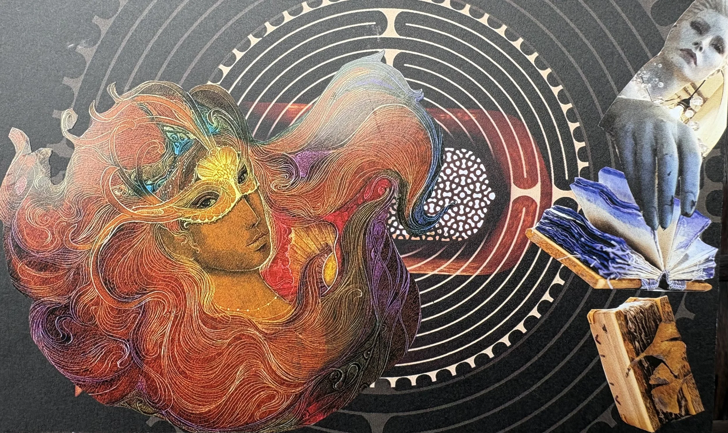 Embracing the Shadows: An Eclipse SoulCollage® Journey