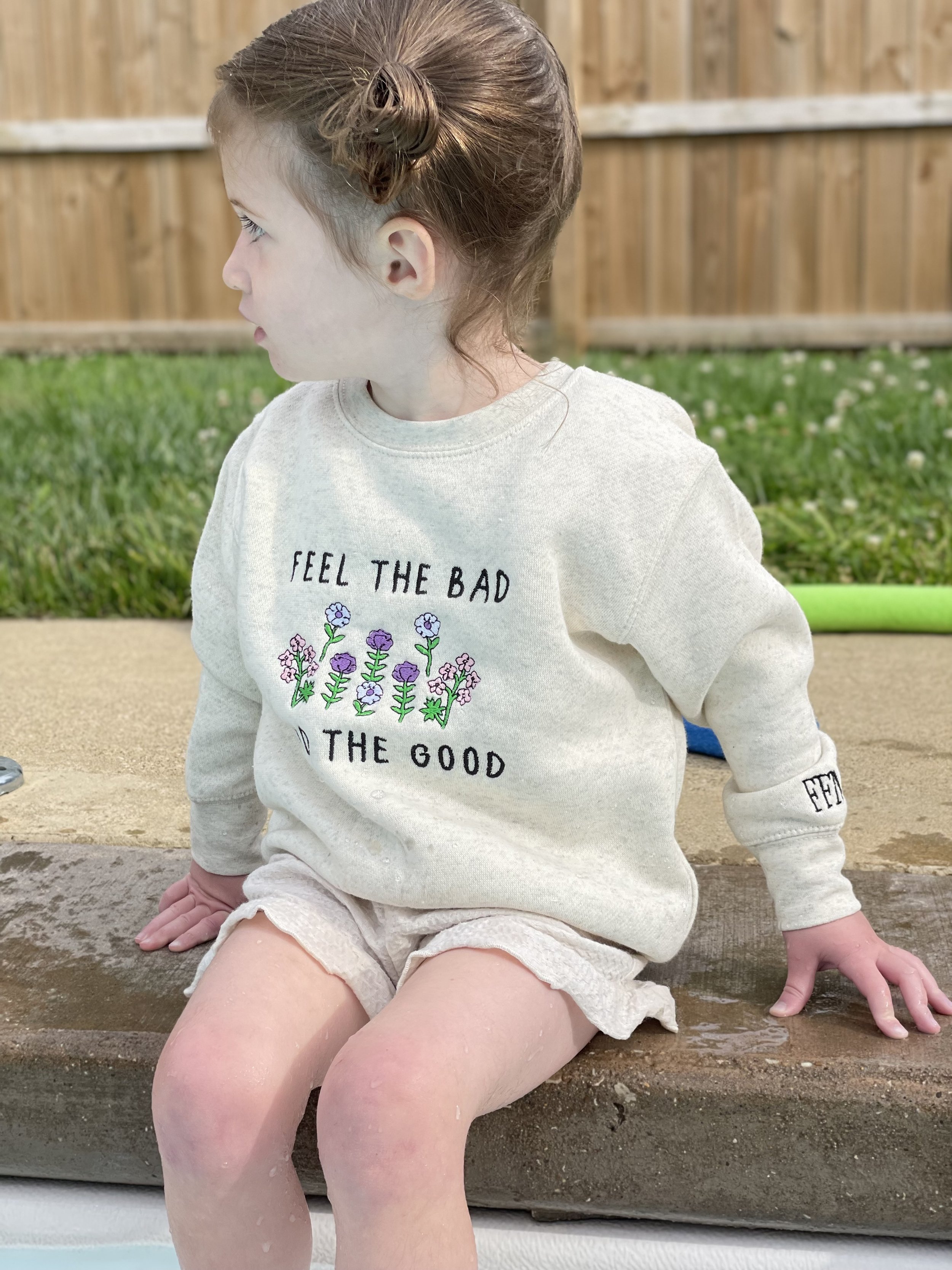 PREORDER Kids Embroidered Sweatshirt