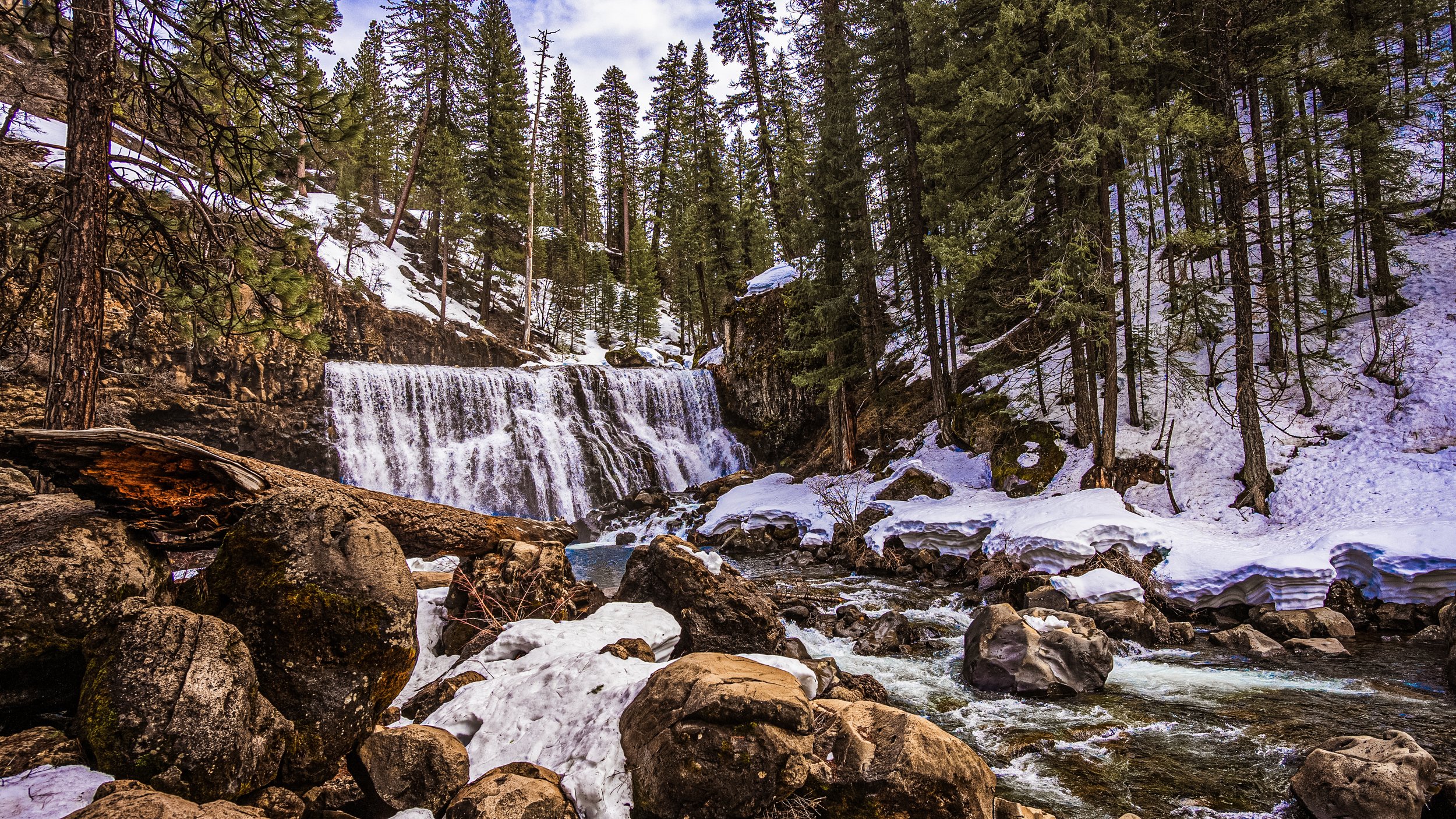 McCloud Falls, Mount Shasta, California