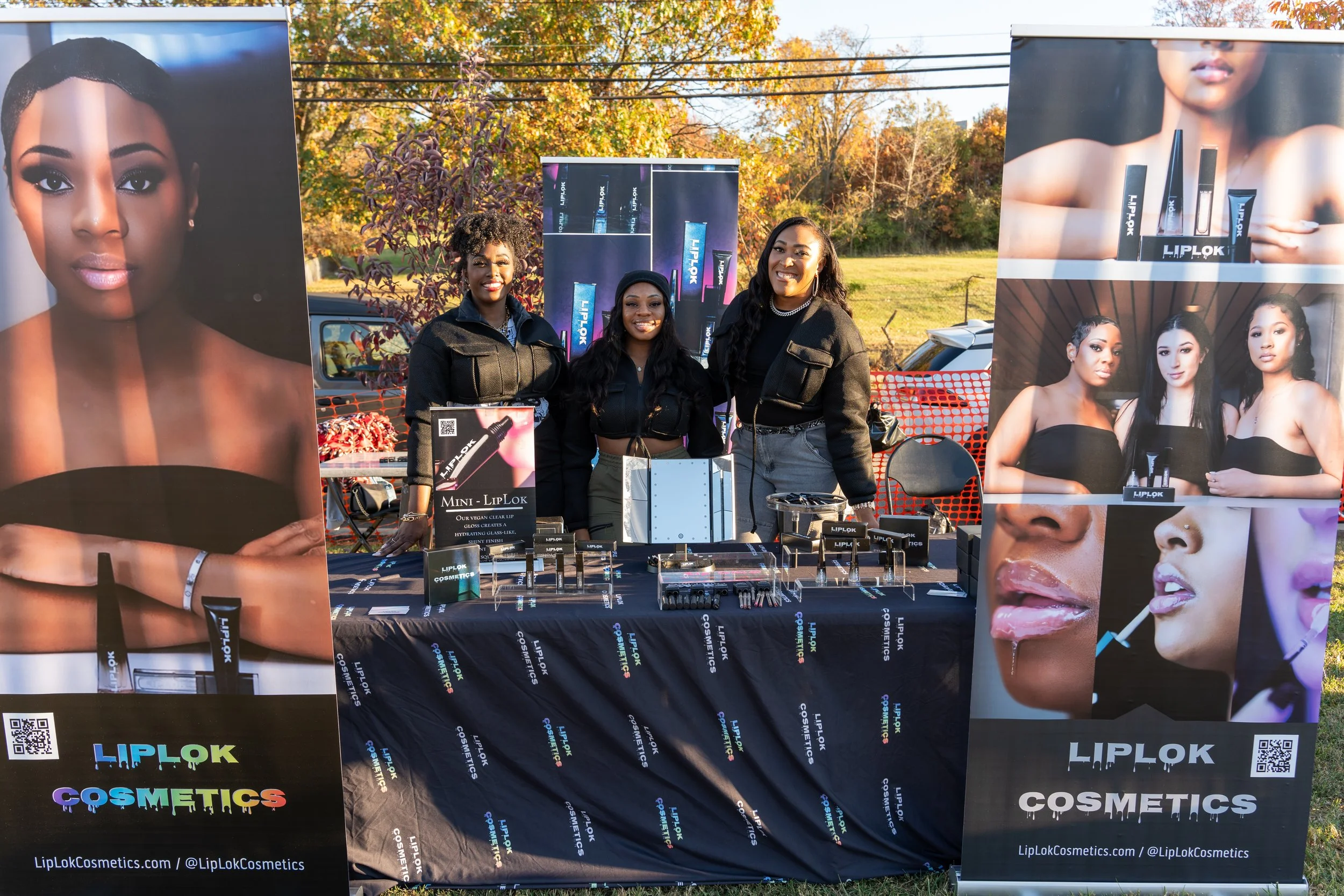 Vendor Booth (Table, 2 Chairs + Light Provided)