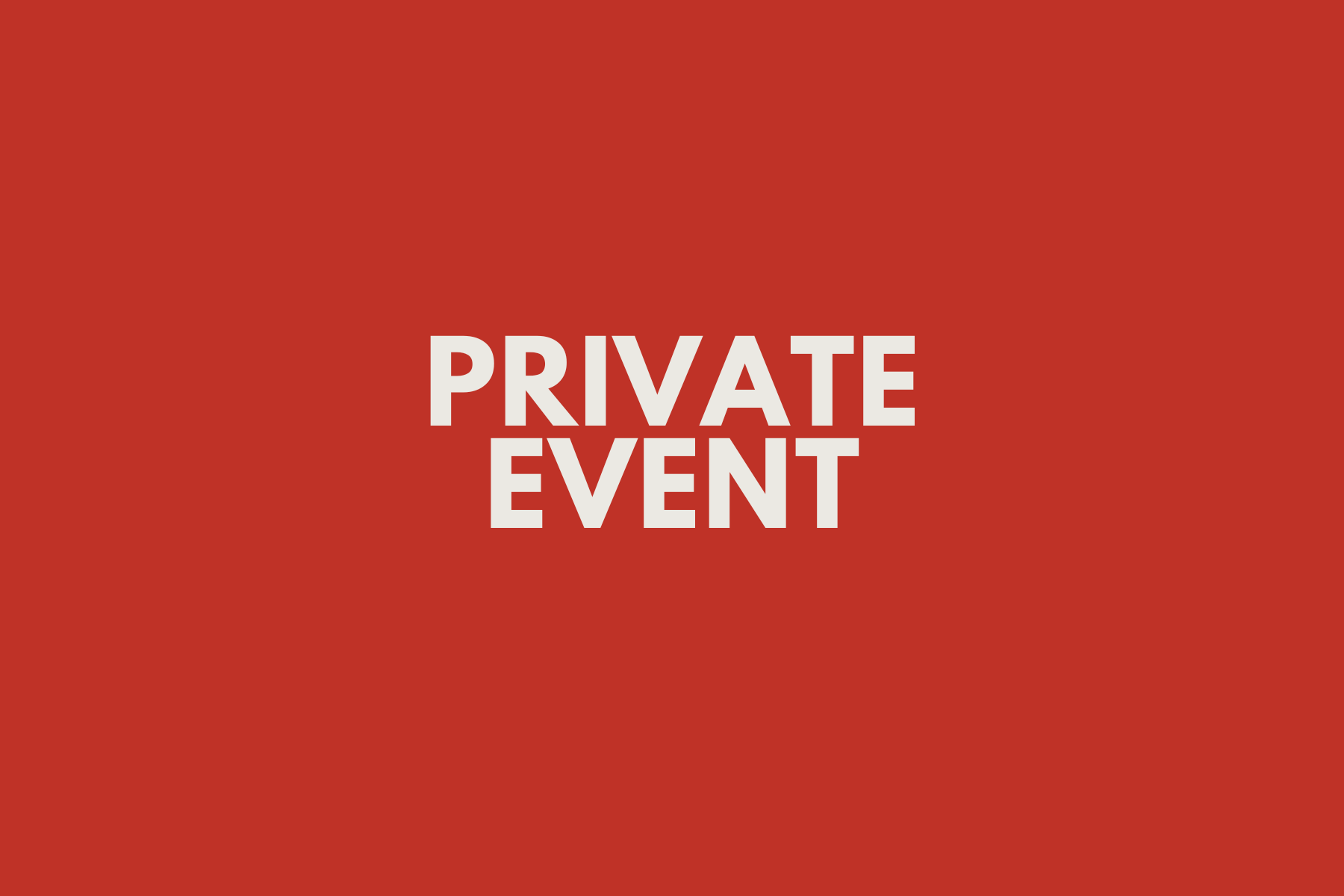 Private Event - Acoustic Show