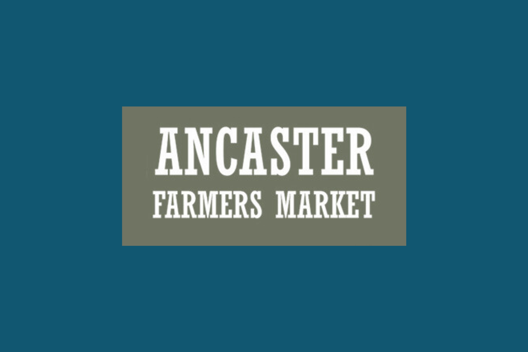 Ancaster Farmers Market - Acoustic Show