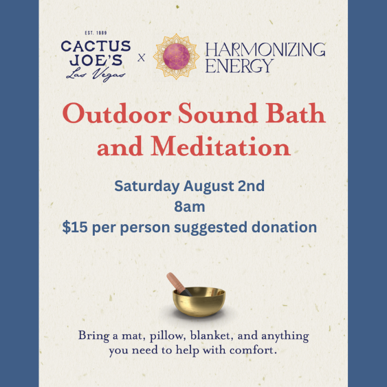 Sound Bath @ Cactus Joe's
