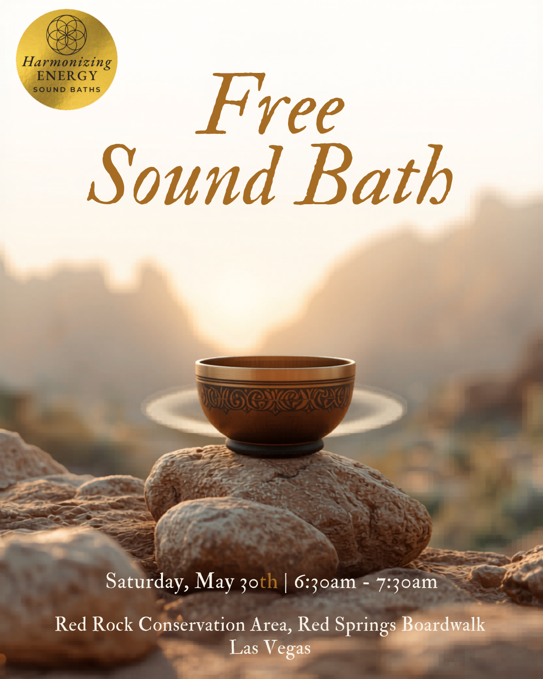 Free Sound Bath with Friends of Red Rock