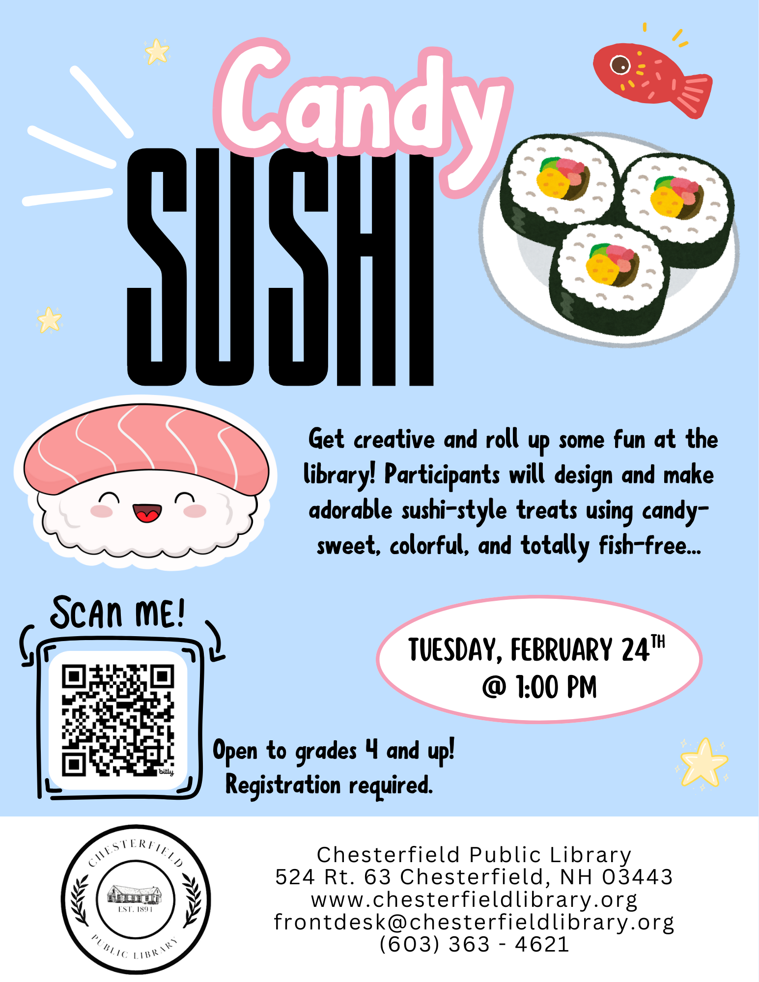 Make your own Candy Sushi