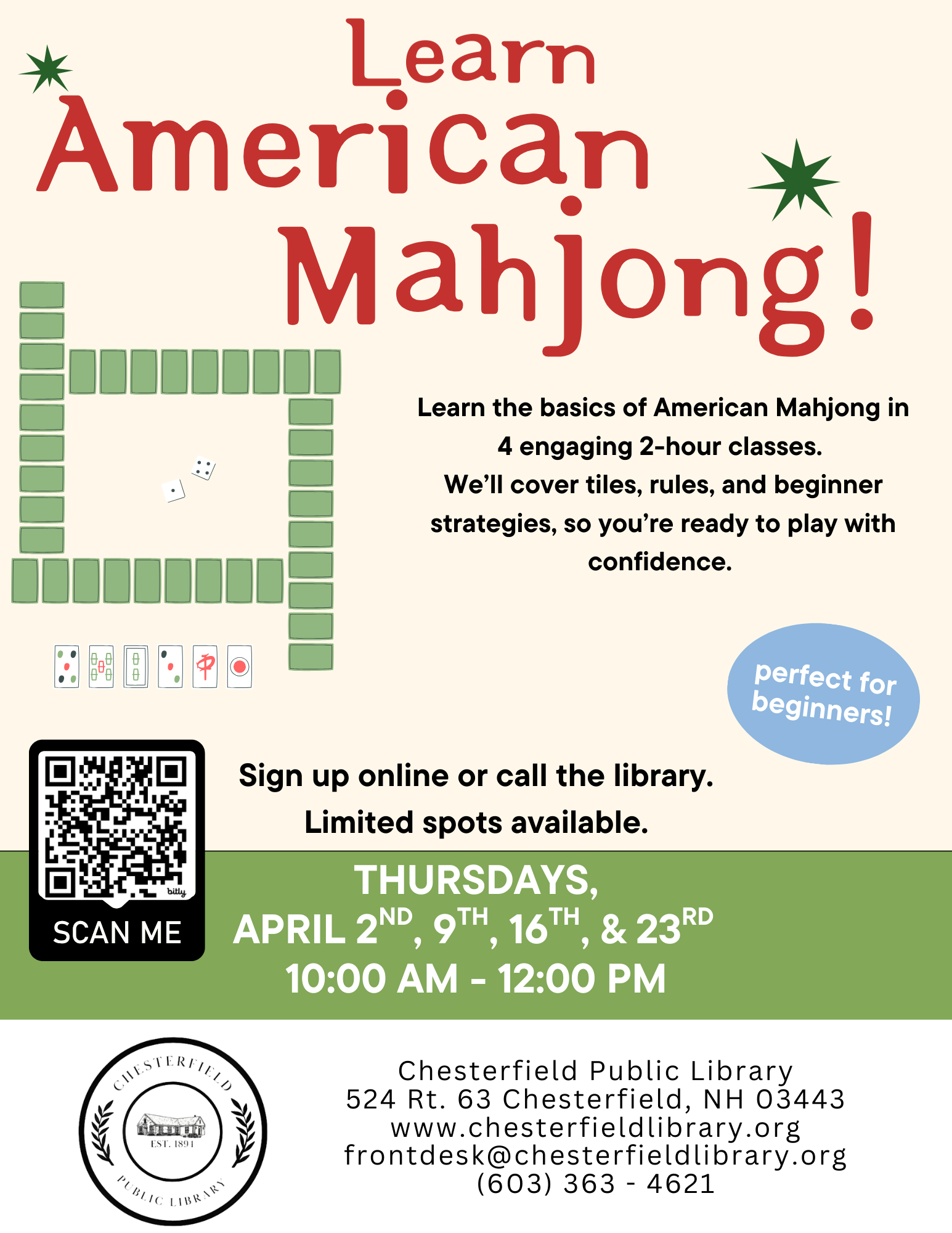Learn American Mahjong!