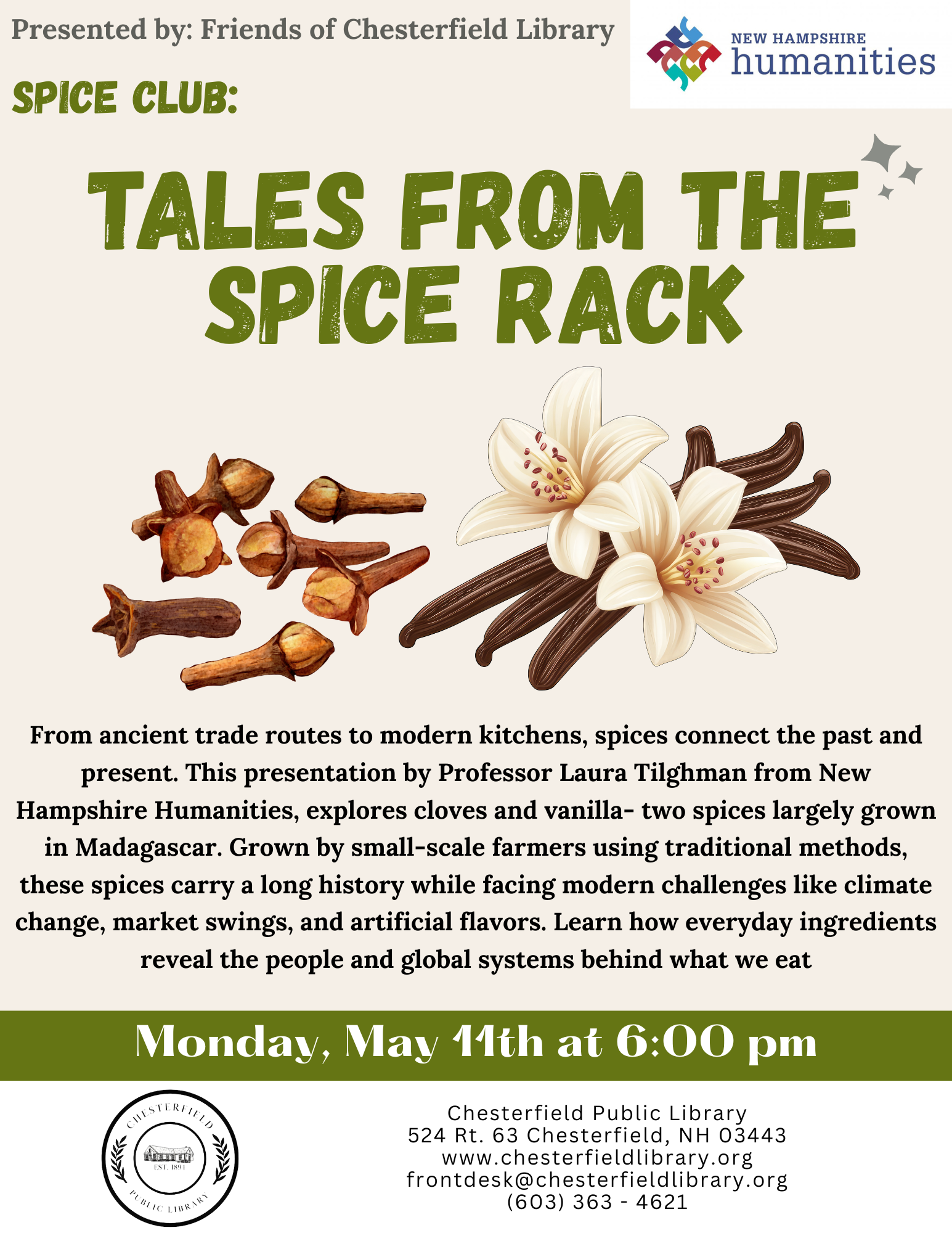 Spice Club: Tales from the Spice Rack