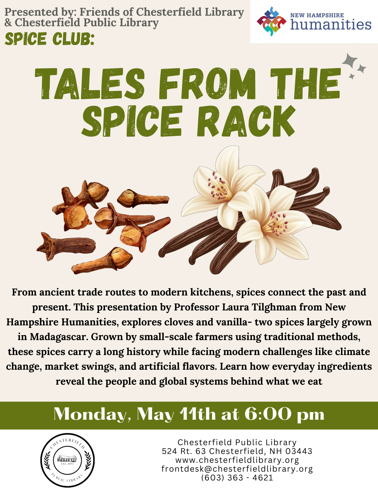 Spice Club: Tales from the Spice Rack