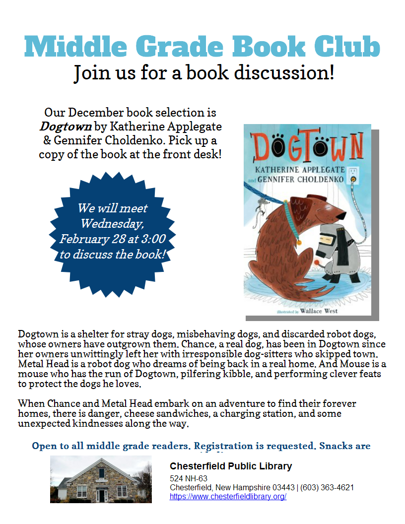 Book Clubs — Chesterfield Public Library