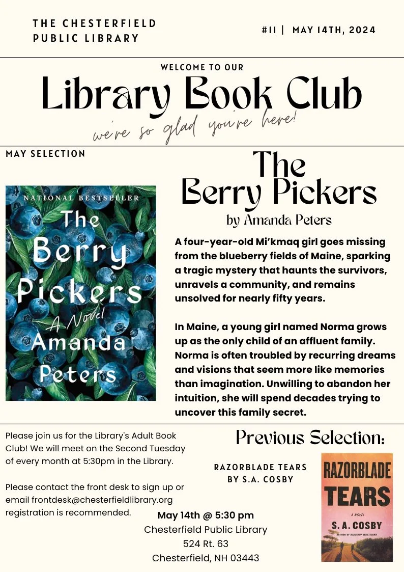 Book Clubs — Chesterfield Public Library