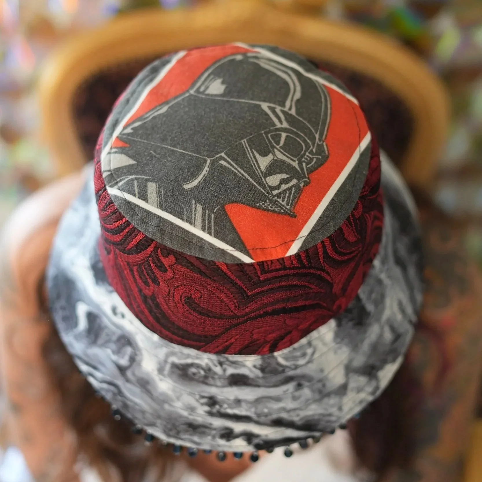 dark side - reversible bucket hat