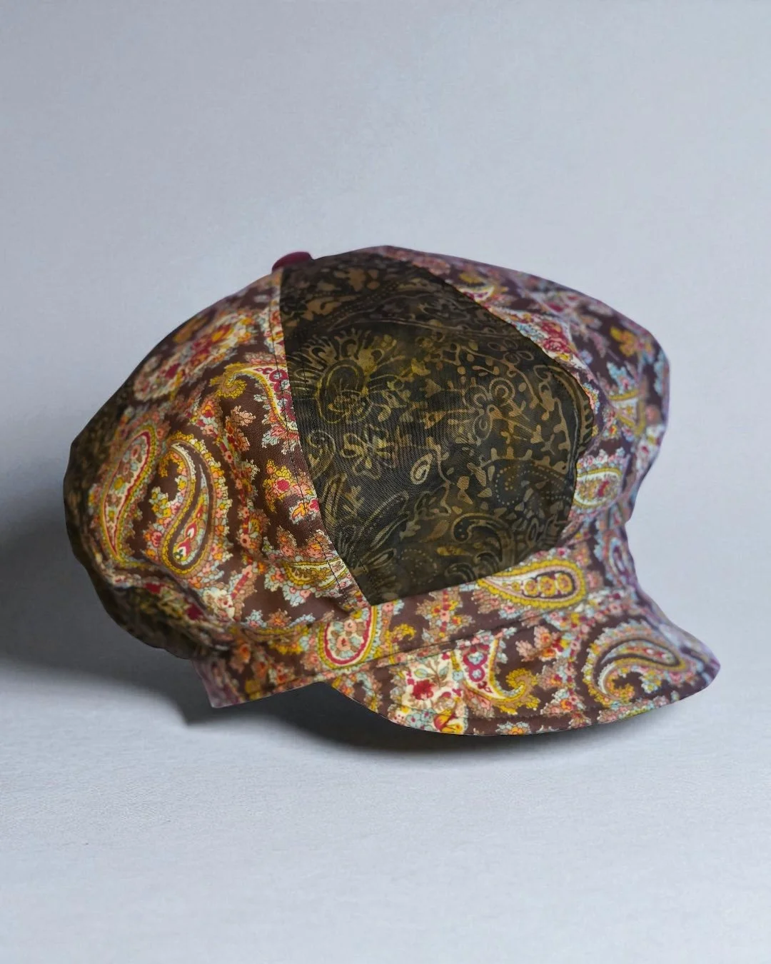 upcycled newsie cap 1 ~ sample sale