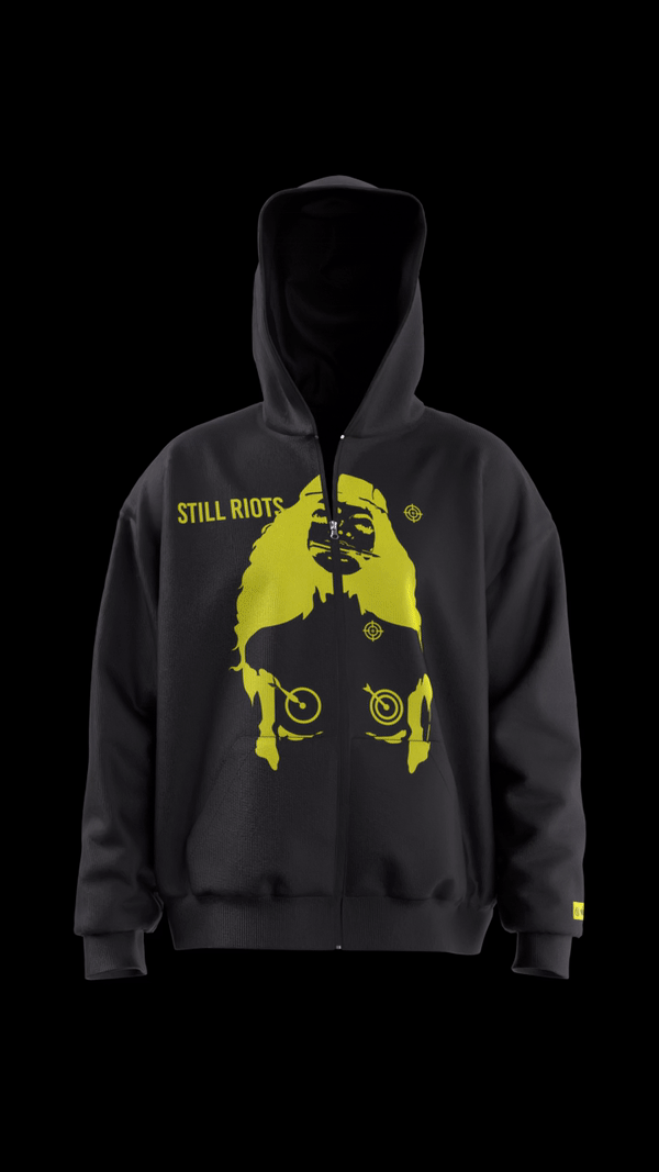 TANK JACKET – BLACK/YELLOW