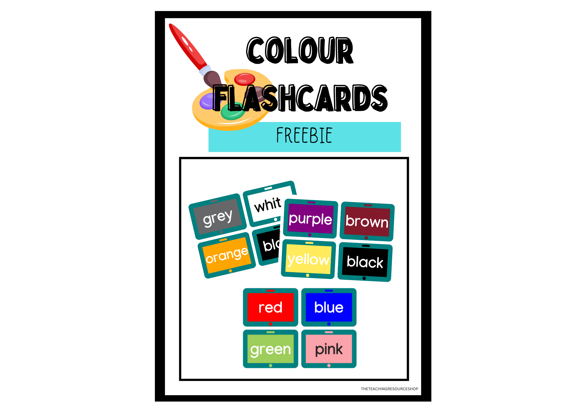 COLOUR FLASHCARDS
