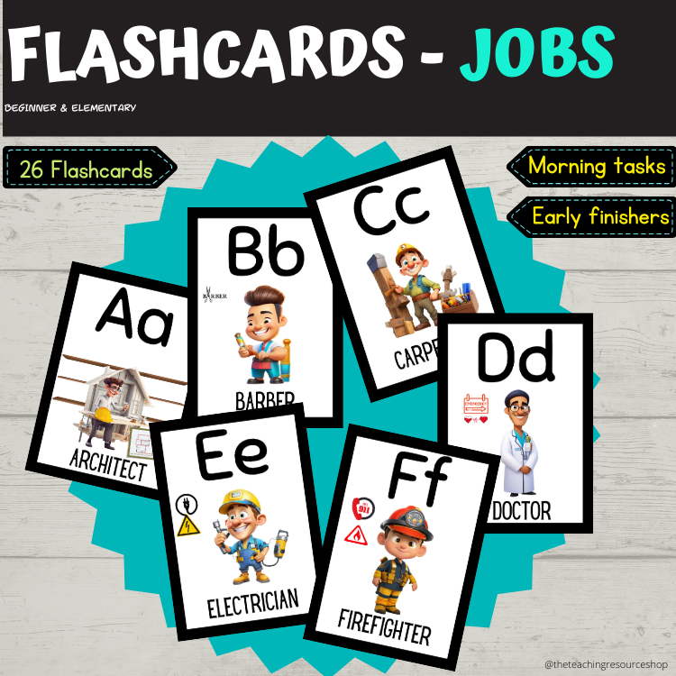JOB FLASHCARDS