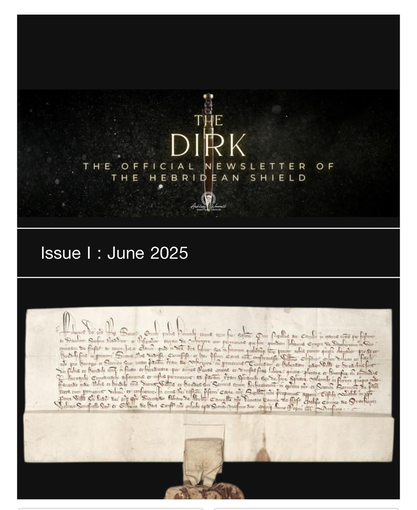 This month&rsquo;s issue of the Dirk, my newsletter, is out. Check your inboxes to see the big cover reveal, find out who won the giveaway, new details on a HARDCOVER giveaway, and more&hellip;