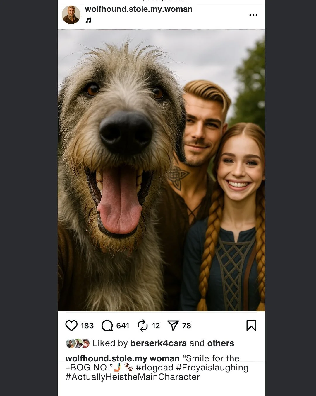 If the Hebridean Shield had Instagram, you&rsquo;d see:

🐺wolfhounds committing cuddly crimes
🥷🏻stealth experts appearing like jump-scares
🪢rope yoga on a moving ship
🐎 horsemen forgetting how spotting works
🔥and spontaneous kitchen fires.
Trul