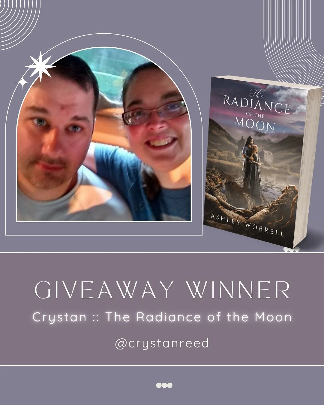 CONGRATULATIONS to the following winners of my birthday giveaway::
@crystanreed - The Radiance of the Moon
@hollys_book_musings - The Splendor of Fire
@inklingsandnotions - The Speed of Lightning 

Congratulations yall! And keep checking back, we are
