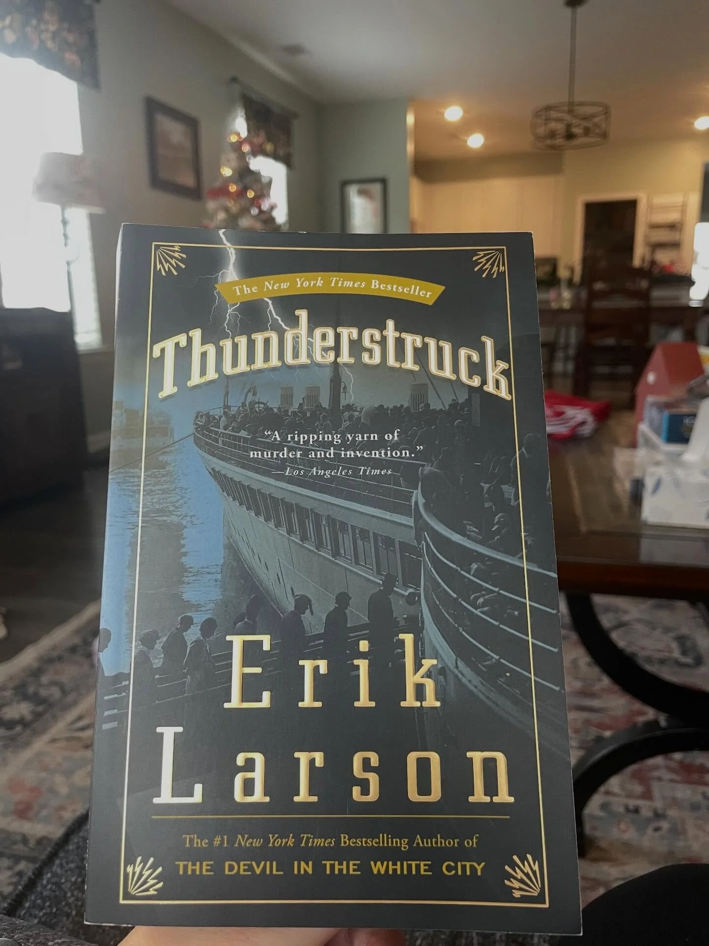 Let the post-Christmas read-a-thon commence. First up, Eric Larson and the curious case of Dr. Crippen. This tale falls into my favorite category of book&mdash;strange but true. Think storm-swept coasts, a murder, a con, the age-of-invention, and ano