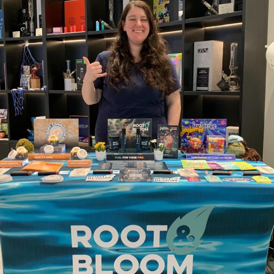 ✨ Meet Heather, our incredible brand ambassador, and let her guide you through the world of Root &amp; Bloom and Crispy Commission this 4/20! 🌿💨

Catch Heather and the team popping up at these awesome locations on 4/20:

📍 The Vault - Webster 11AM