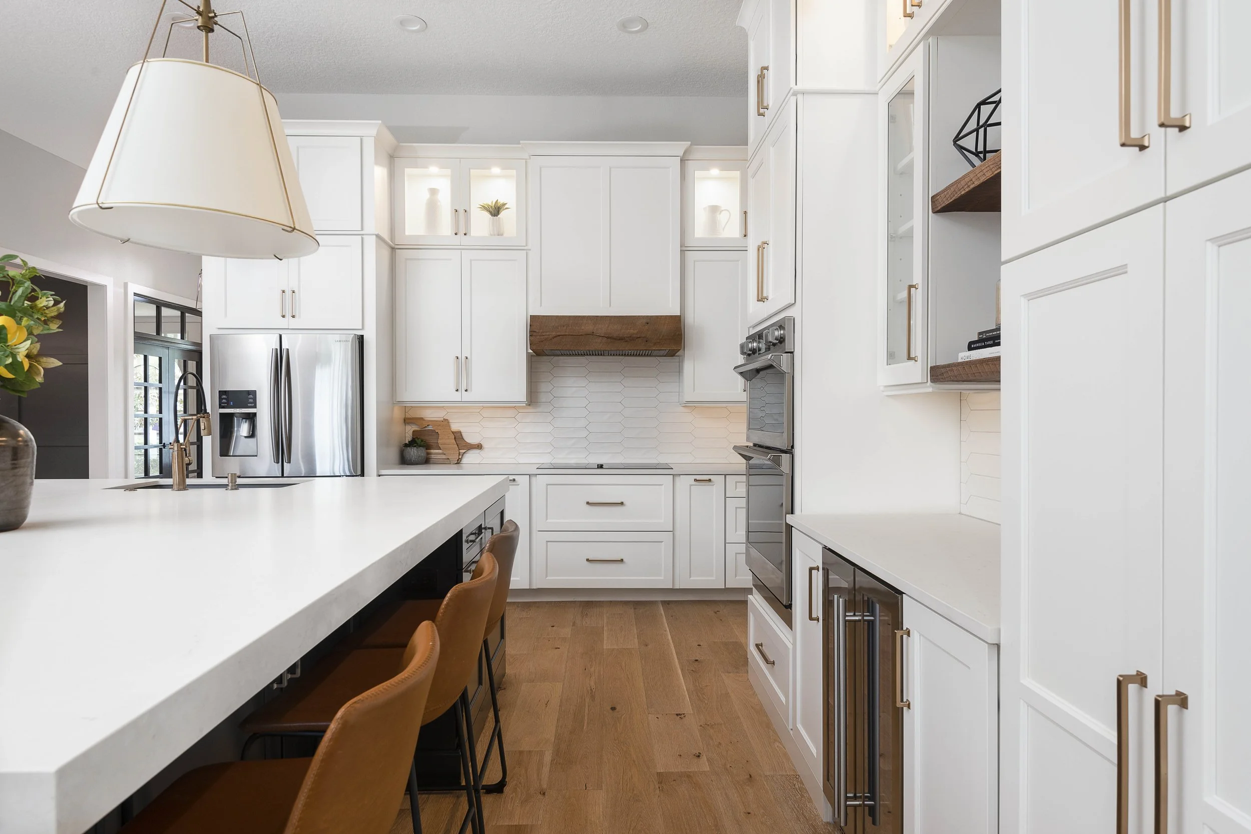Transitional Contemporary Kitchen Remodel by The Homestyles Group project photo