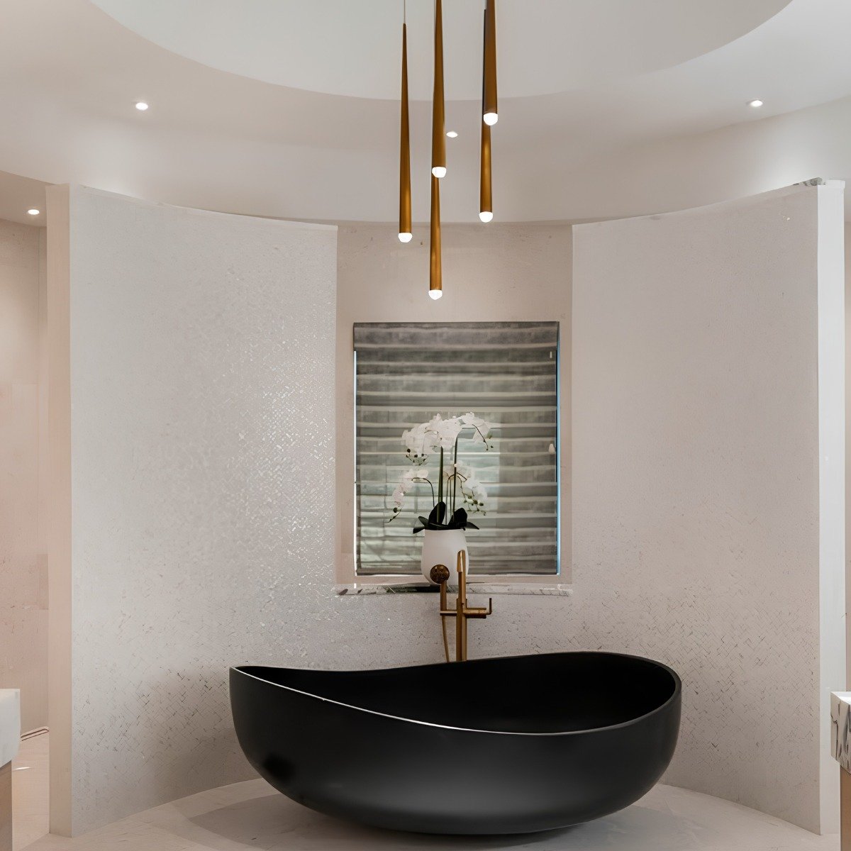 ✨ 𝐘𝐨𝐮𝐫 𝐎𝐰𝐧 𝐒𝐩𝐚-𝐋𝐢𝐤𝐞 𝐑𝐞𝐭𝐫𝐞𝐚𝐭 𝐚𝐭 𝐇𝐨𝐦𝐞
This bathroom remodel was designed to bring together relaxation, comfort, and elevated design &mdash; with soft textures, warm finishes, and statement details that create a calm, inviting