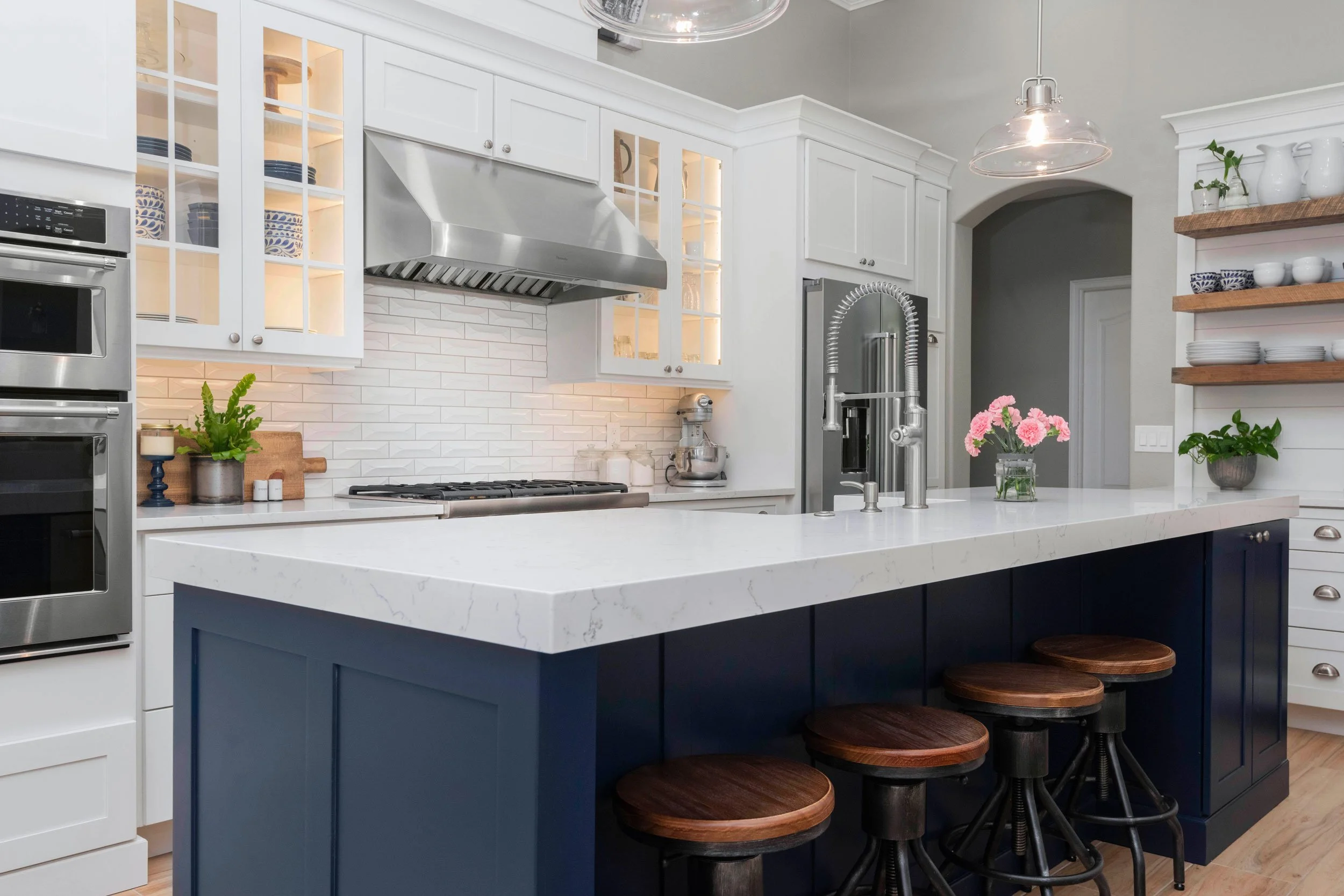 Traditional Transitional Kitchen Remodel by The Homestyles Group project photo