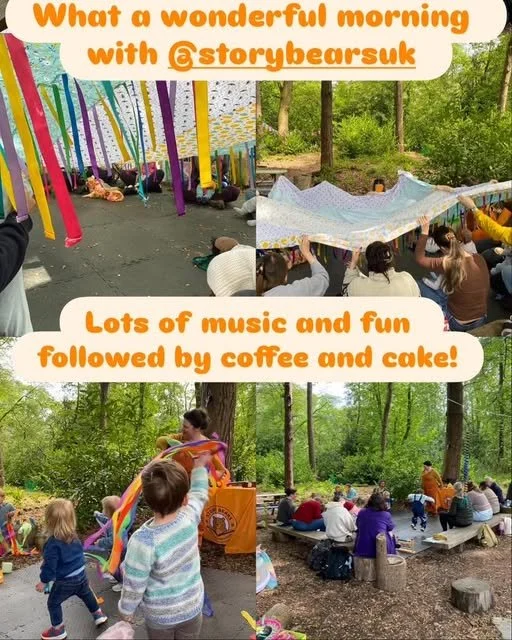 SAPLINGS POP-UP SESSION JULY!

@storybearsuk at @saplings_in_the_wood 

We can't wait to set up in Sapling's beautiful woodland for stories and fun again!
 
Enjoy a story session with us on the mats then head off to explore the fantastic forest schoo