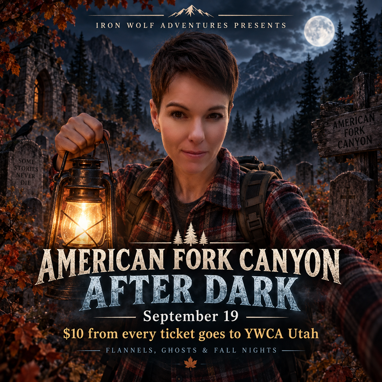 American Fork Canyon After Dark